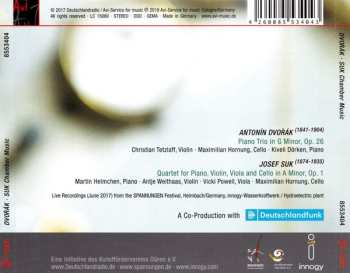 CD Antonín Dvořák: Trio · Quartet DIGI