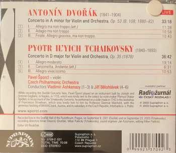CD Antonín Dvořák: Violin Concertos