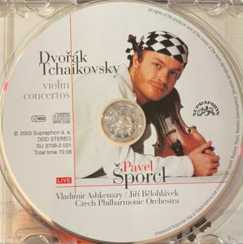 CD Antonín Dvořák: Violin Concertos