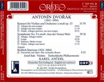 CD Antonín Dvořák: Violinkonzert · Symphonie No. 9