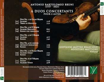 CD Antonio Bruni: Duos Concertants Pour Altos