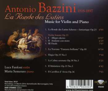 CD Maria Semeraro: La Ronde Des Lutins - Music For Violin And Piano