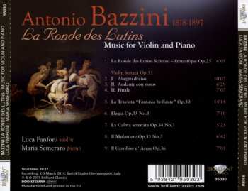 CD Maria Semeraro: La Ronde Des Lutins - Music For Violin And Piano