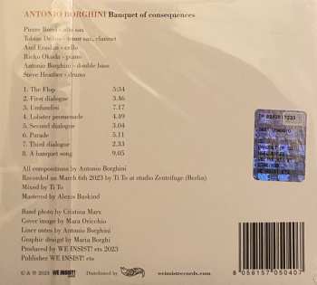 CD Antonio Borghini: Banquet Of Consequences LTD