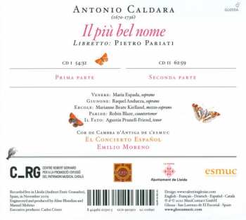 2CD Antonio Caldara: Il Più Bel Nome