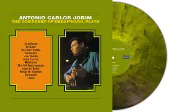 LP Antonio Carlos Jobim: The Composer Of Desafinado, Plays (180g) (limited Handnumbered Edition) (green Marbled Vinyl)