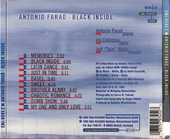 CD Antonio Faraò: Black Inside