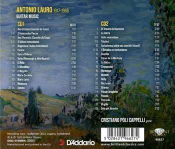 2CD Antonio Lauro: Guitar Music