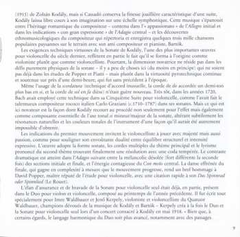 CD Gaspar Cassadó: Antonio Meneses - Cassadó | Kodály