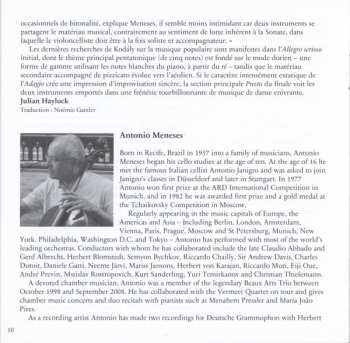 CD Gaspar Cassadó: Antonio Meneses - Cassadó | Kodály