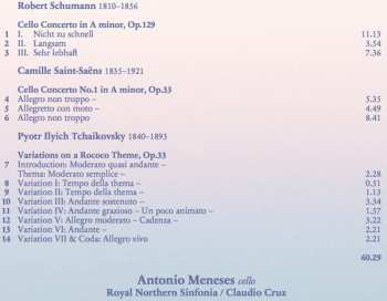 CD Robert Schumann: Cello Concerto, Cello Concerto No. 1, Variations On A Rococo Theme