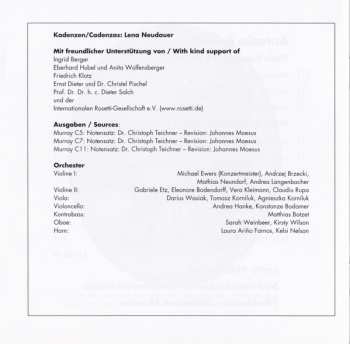 CD Antonio Rosetti: Three Violin Concertos