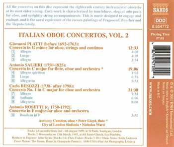 CD City Of London Sinfonia: Italian Oboe Concertos Vol. 2
