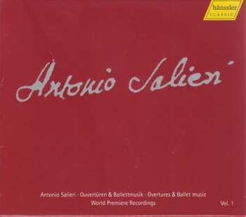 CD Antonio Salieri: Ouvertüren & Ballettmusik