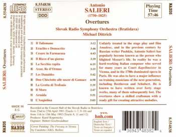 CD Antonio Salieri: Overtures