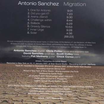 CD Antonio Sánchez: Migration