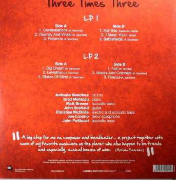 2LP Antonio Sánchez: Three Times Three LTD | NUM