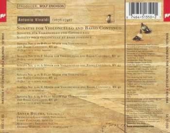 CD Antonio Vivaldi: Sonatas For Violoncello