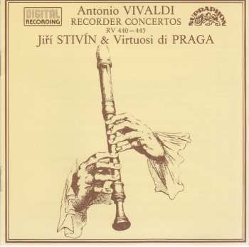 CD Antonio Vivaldi: Antonio Vivaldi Recorder Concertos Rv 440 - 445