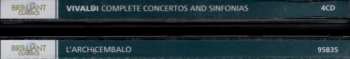 4CD/Doos Antonio Vivaldi: Complete Concertos And Sinfonias For Strings And Basso Continuo