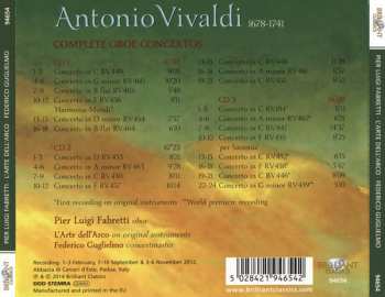 3CD Antonio Vivaldi: Complete Oboe Concertos