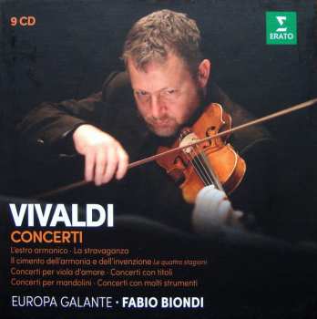 9CD/Doos Antonio Vivaldi: Concerti