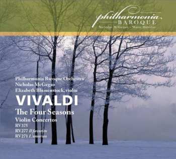 CD Nicholas McGegan: Vivaldi The Four Seasons  Violin Concertos RV375 RV277 Il favorito RV271 L'amoroso