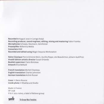 CD Antonio Vivaldi: Concerti Per Violino IX 'Le Nuove Vie'