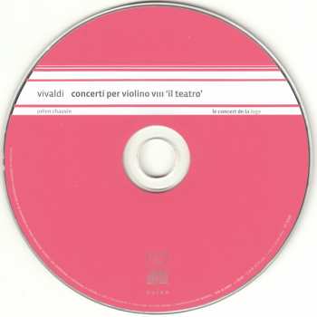 CD Antonio Vivaldi: Concerti Per Violino VIII 'Il Teatro'