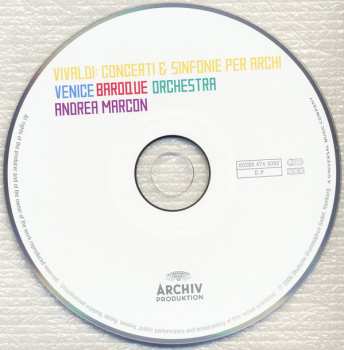 CD Antonio Vivaldi: Concerti & Sinfonie Per Archi