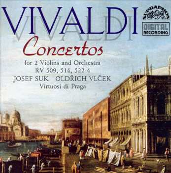 LP Antonio Vivaldi: Concertos For 2 Violins And Orchestra RV 509,514,522-4