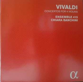 CD Antonio Vivaldi: Concertos for 4 Violins