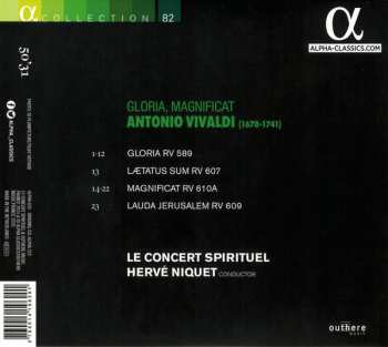 CD Antonio Vivaldi: Gloria / Magnificat