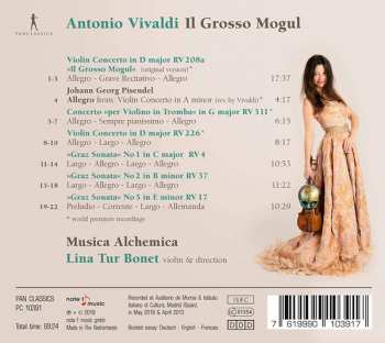 CD Antonio Vivaldi: Il Grosso Mogul: Violin Concertos & Sonatas
