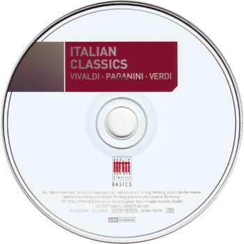 CD Giuseppe Verdi: Italian Classics