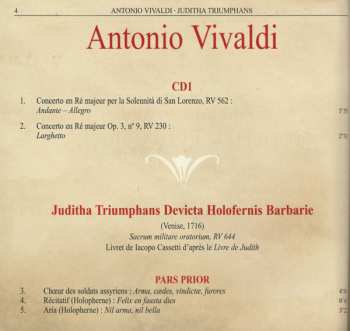 2SACD Antonio Vivaldi: Juditha Triumphans