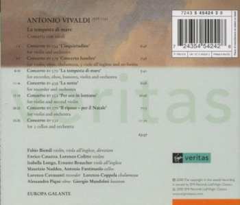 CD Antonio Vivaldi: La Tempesta Di Mare - Concerti Con Titoli