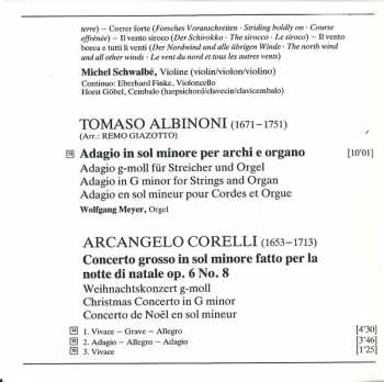 CD Berliner Philharmoniker: Le Quattro Stagioni = Die Vier Jahreszeiten = The Four Seasons / Adagio / Weihnachtskonzert = Christmas Concerto