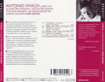 CD Antonio Vivaldi: Le Quattro Stagioni