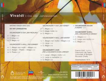 CD Antonio Vivaldi: Die Vier Jahreszeiten