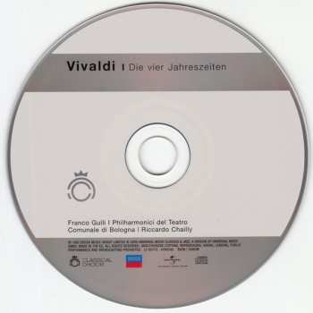 CD Antonio Vivaldi: Die Vier Jahreszeiten