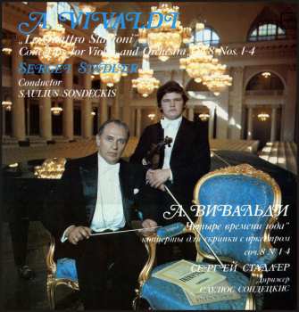 Album Antonio Vivaldi: Le Quattro Stagioni - Concertos For Violin  And Orchestra, Op. 8 Nos. 1-4