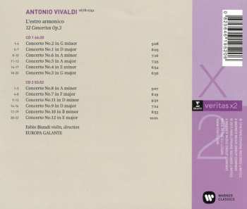 2CD Antonio Vivaldi: L'Estro Armonico