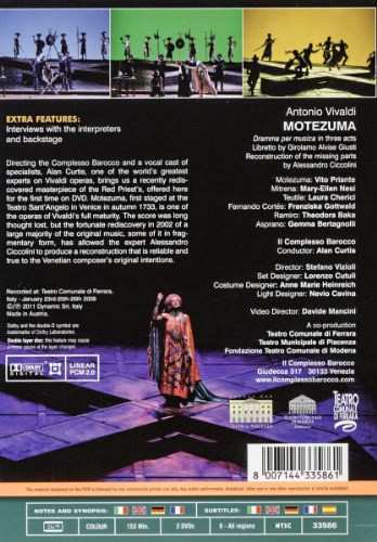 2DVD Antonio Vivaldi: Montezuma