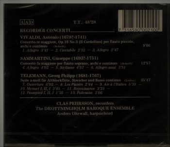 CD Antonio Vivaldi: Recorder Concerti = Blockflötenkonzerte