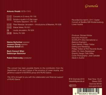 CD Antonio Vivaldi: Stabat Mater | Gloria