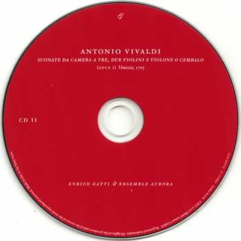 2CD Antonio Vivaldi: Suonate Da Camera A Tre, Due Violini E Violone O Cembalo (Opus I)