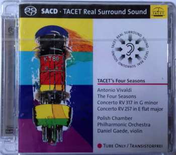 SACD Antonio Vivaldi: The Four Seasons / Concerto Op. 12 No 1 RV314 in G minor / Concerto RV 257 In E Flat Major