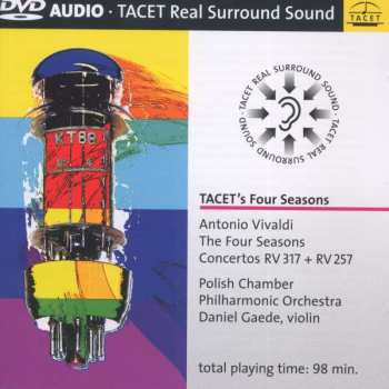 DVD Antonio Vivaldi: The Four Seasons / Concerto Op. 12 No 1 RV317 in G minor / Concerto RV 257 In E Flat Major