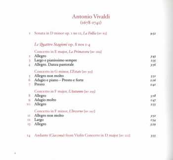 CD Antonio Vivaldi: The Four Seasons